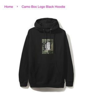 authentic assc hoodie (military box logo)